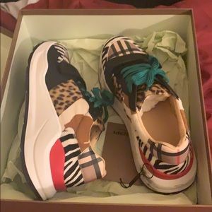 Burberry trainer.